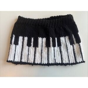 Unique Handmade Kids/ Woman's Crochet Piano Skirt